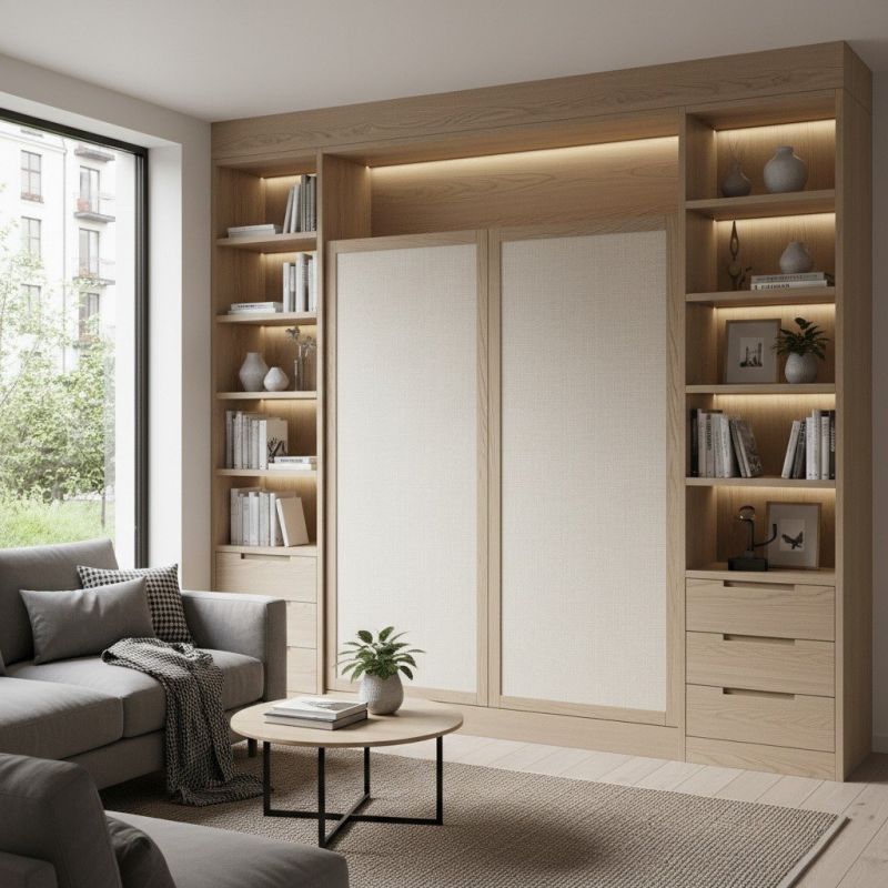 Built In Bookcase Installation in Greensboro, NC