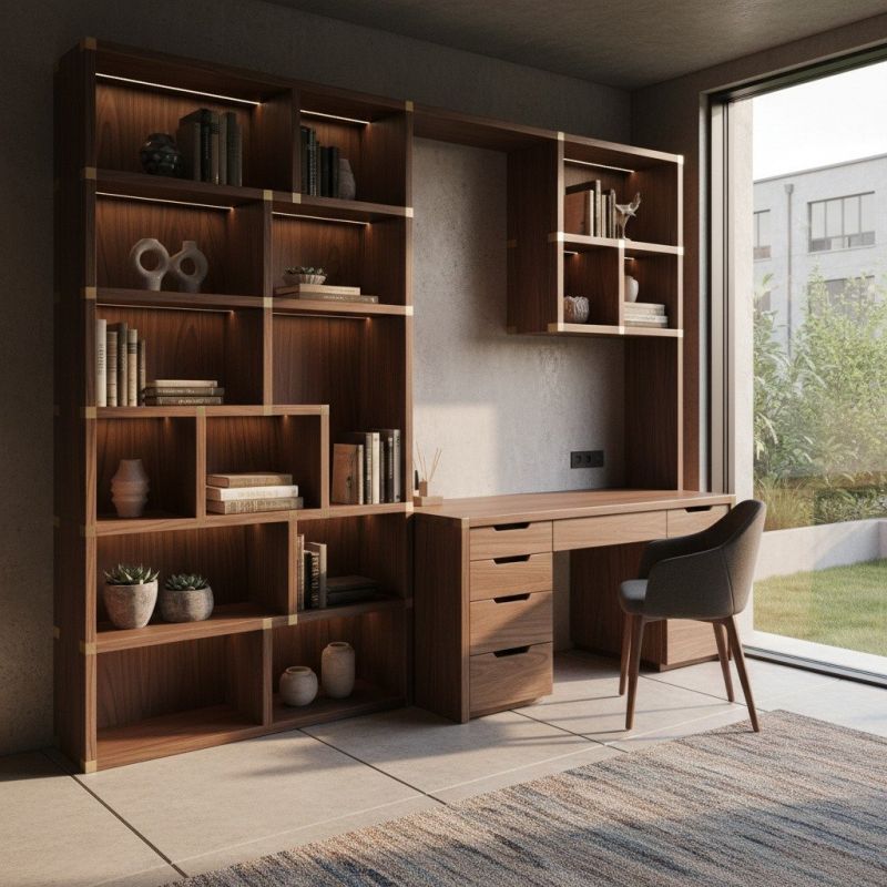 Custom Bookshelves Service in Durham, NC