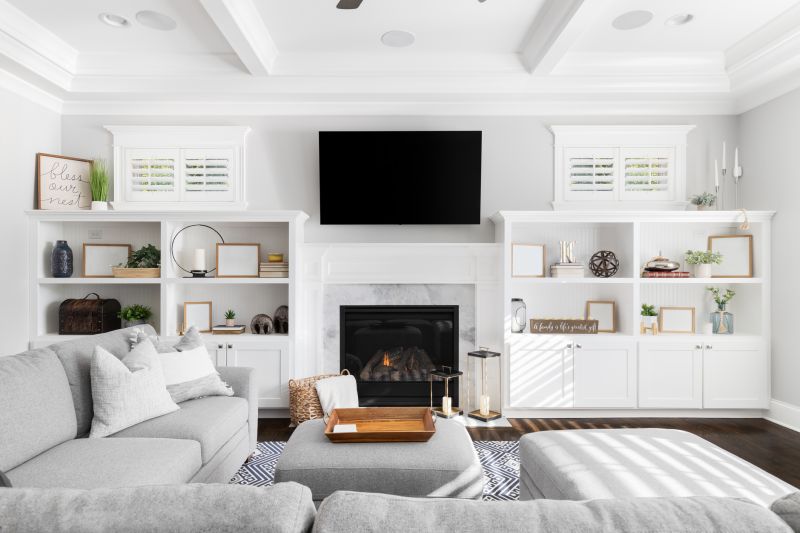 Fireplace Cabinet Installation in Charlotte, NC